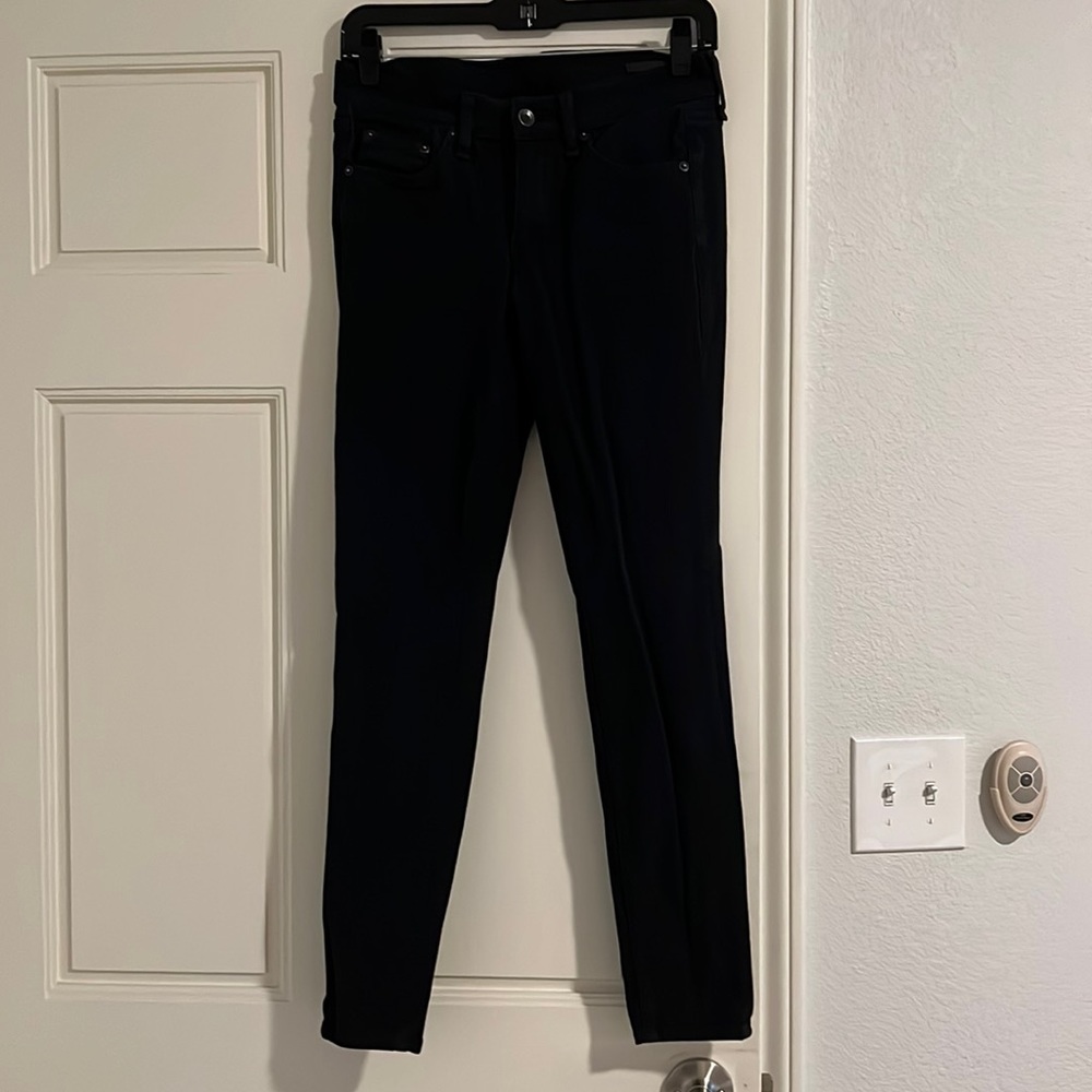 Rag and bone black skinny jeans